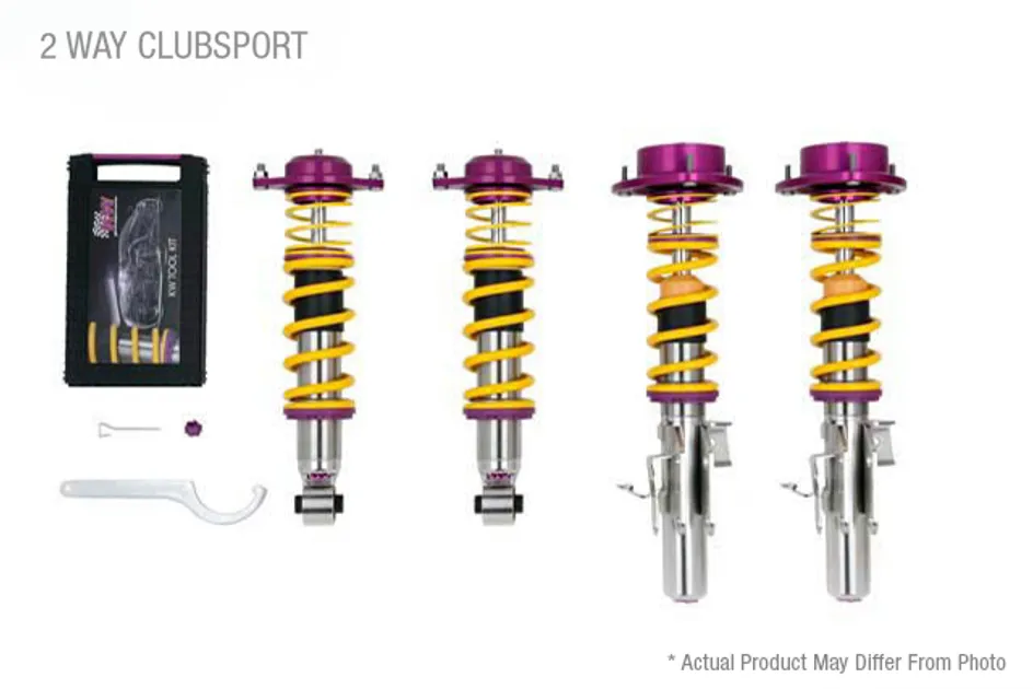 KW V3 Clubsport Coilover Kit for VW Corrado (53i) 16V G60 VR6